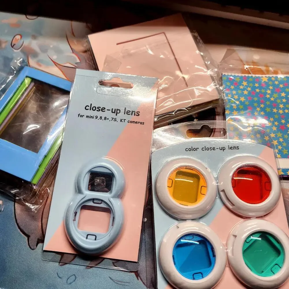 Polaroid Mini Lens & Frame Accessory Set NEW - Mini KT, 7S, 8, 8+, 9 Cameras